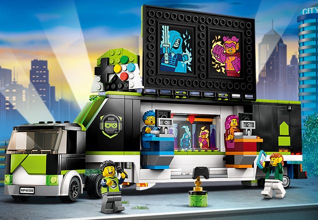 Shop the Tournament Truck LEGO® | Gaming at 60388 US online | City Buy Official