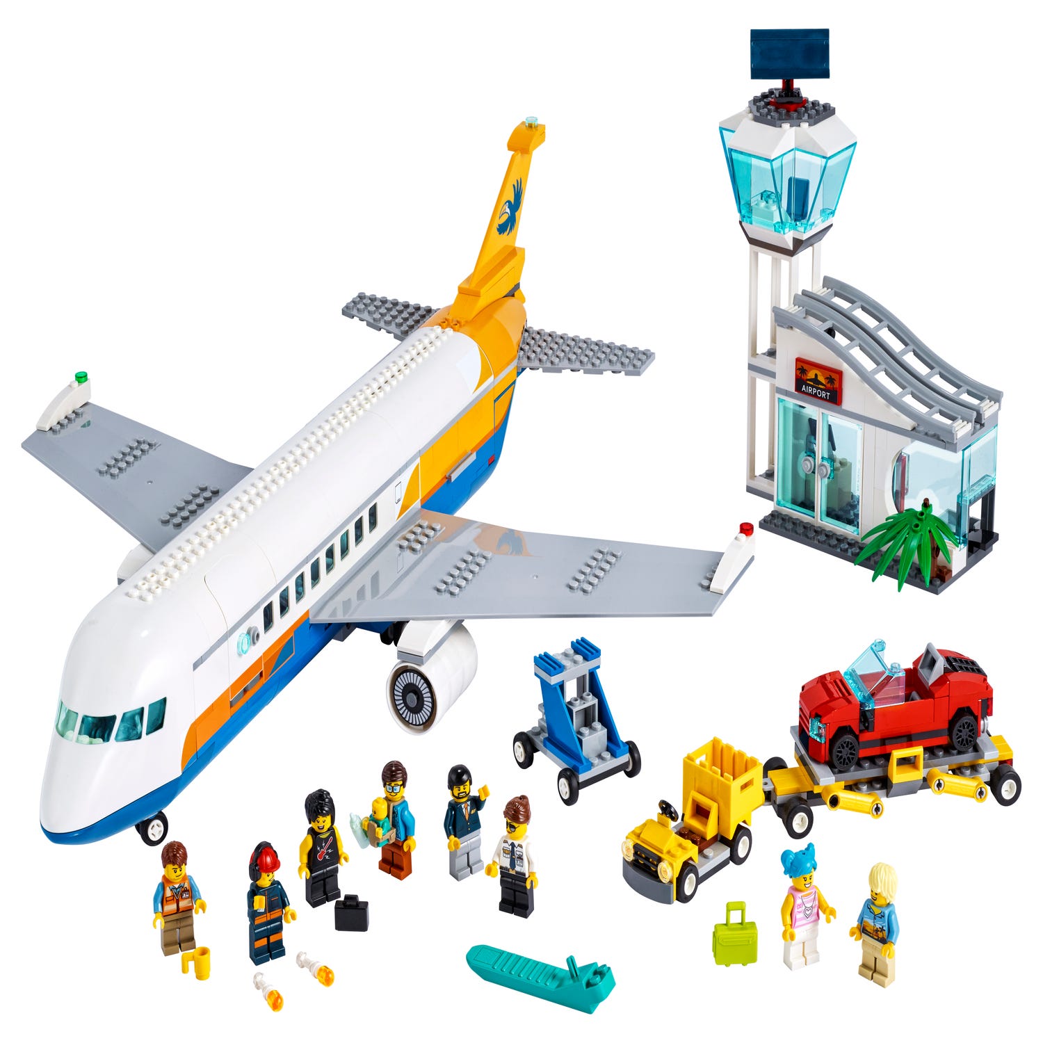 Kind typist Smelten Passenger Airplane 60262 | City | Buy online at the Official LEGO® Shop US
