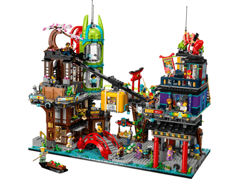 Mercati di NINJAGO® City — set LEGO 71799