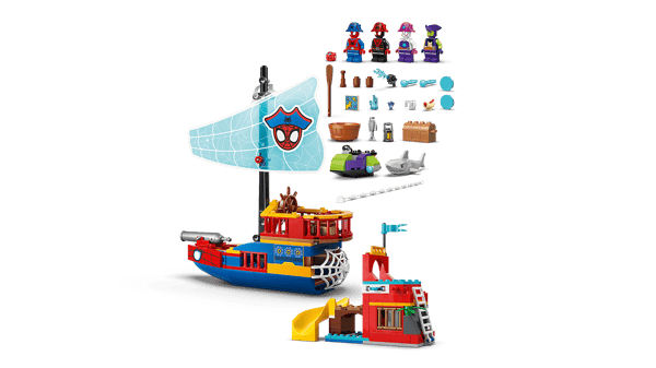 LEGO 11208 Le bateau pirate de l’équipe Spidey — visuel 3 sur 8