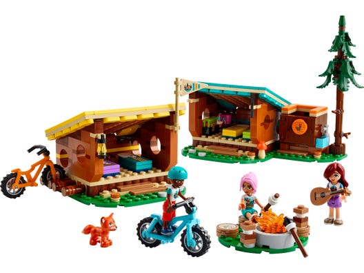 LEGO 42624 - Adventure Camp – hyggelige hytter