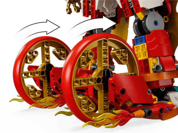 LEGO 80057 Le robot Cercle de feu de Nezha — visuel 5 sur 8