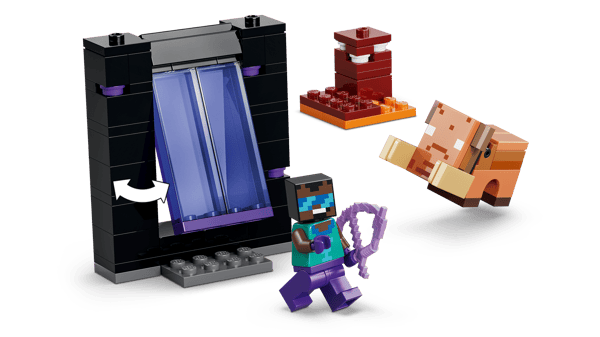 LEGO 21584 Voyage à travers les Portails du Nether et de l’Ender — visuel 4 sur 8