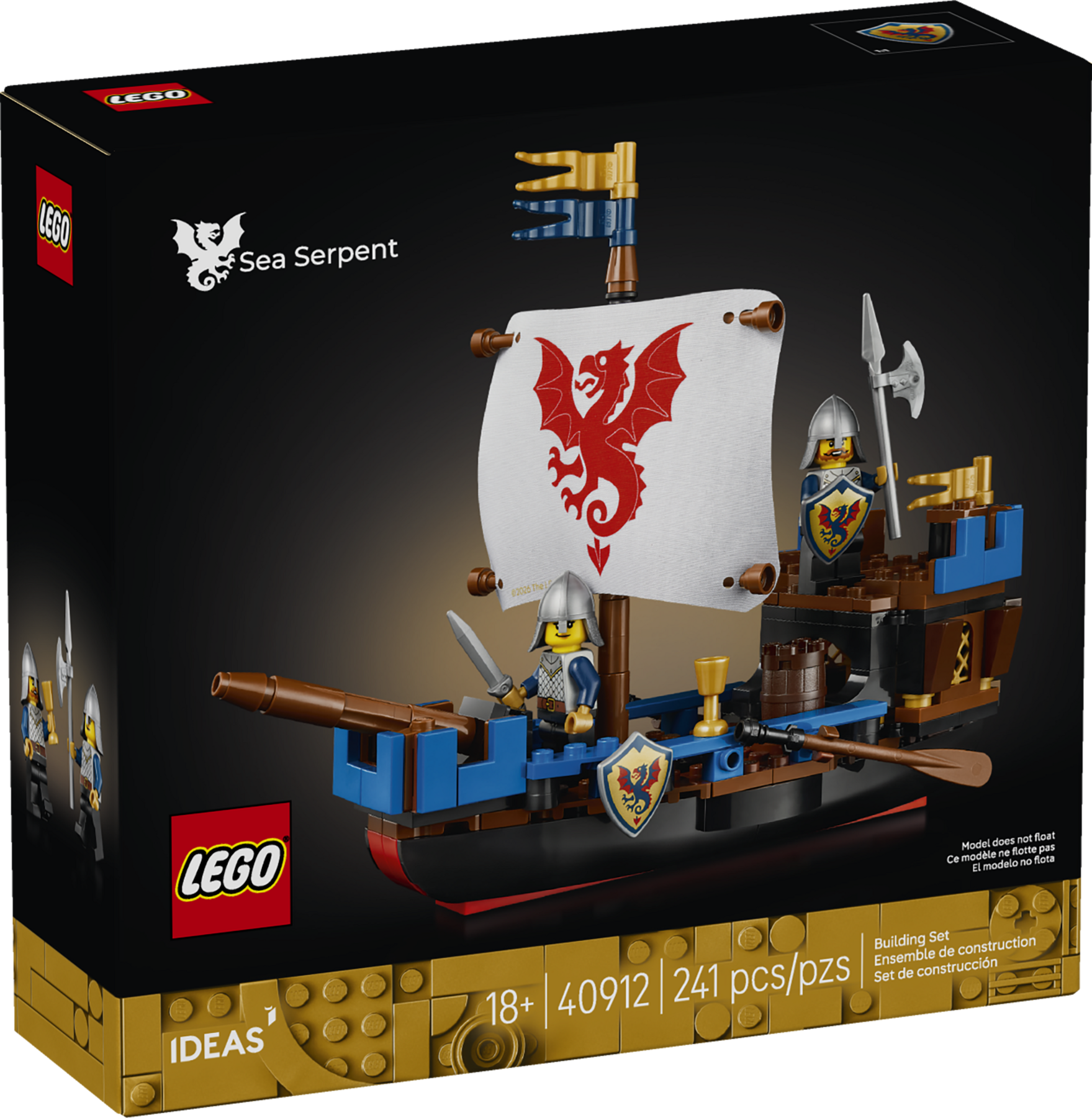 Sea Serpent 40912 | Ideas | Buy online at the Official LEGO® Shop US