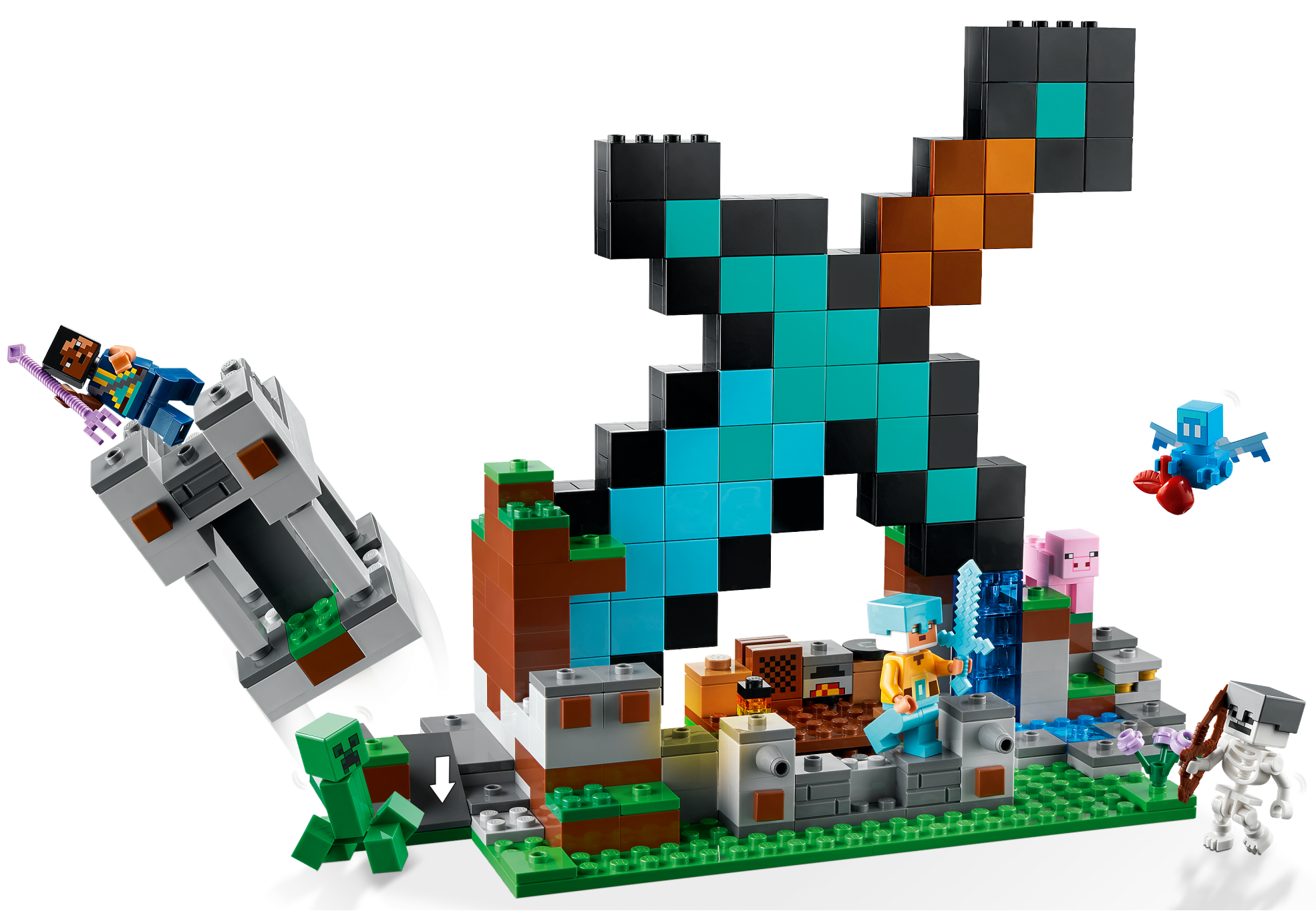 The Sword Outpost 21244 | Minecraft® | Buy online at the Official LEGO®  Shop US