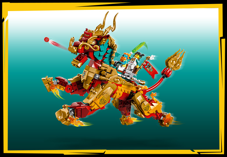 Mythical Creature Qilin 80066 | Monkie Kid™ | Buy online at the