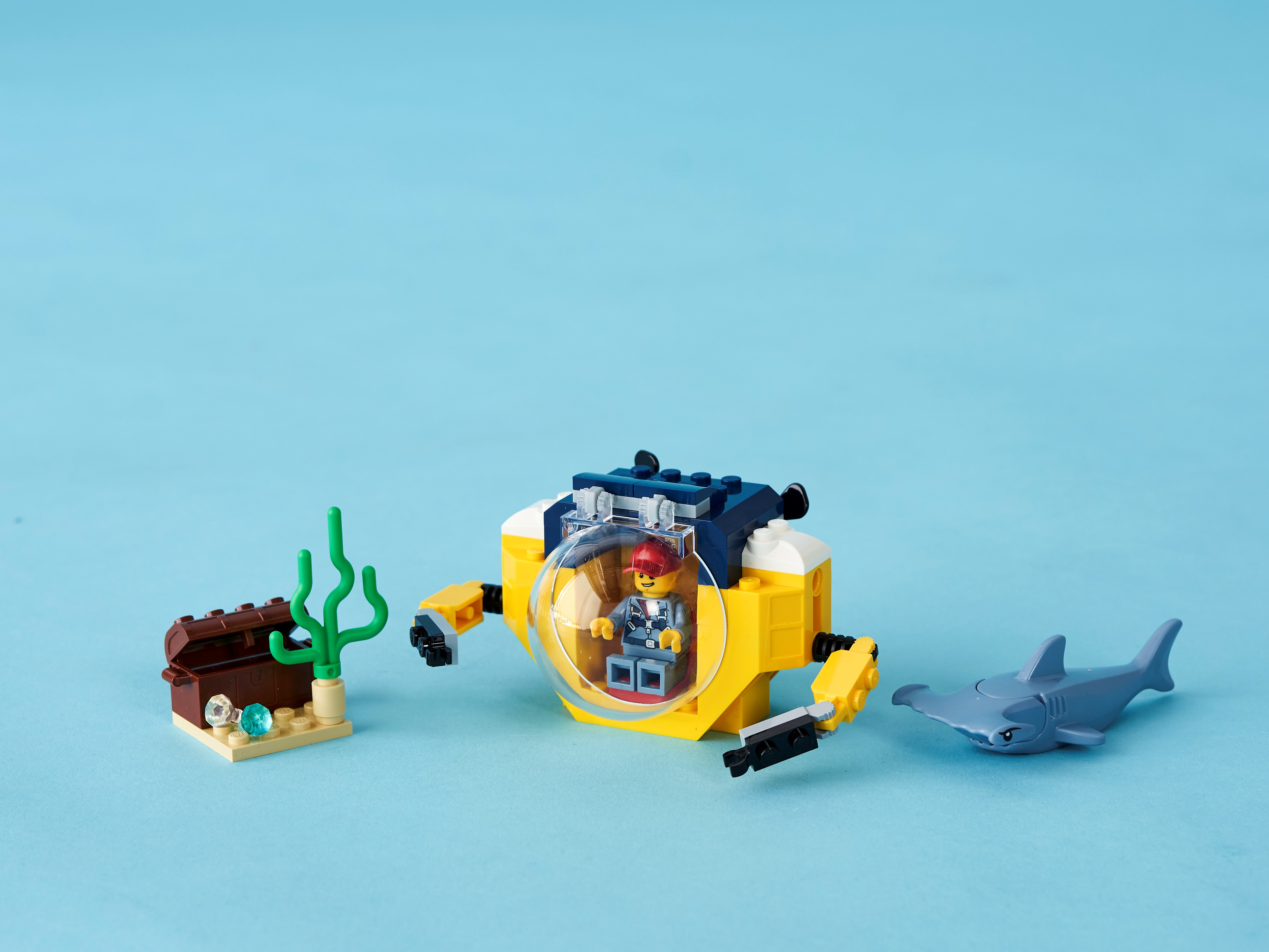 NISB Details about   Lego Town Deep Sea Explorers Set 60263 Ocean Mini-Submarine New In Box