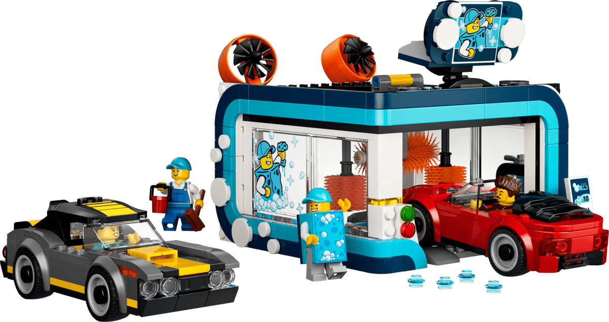 La station de lavage automatique — Vue principale