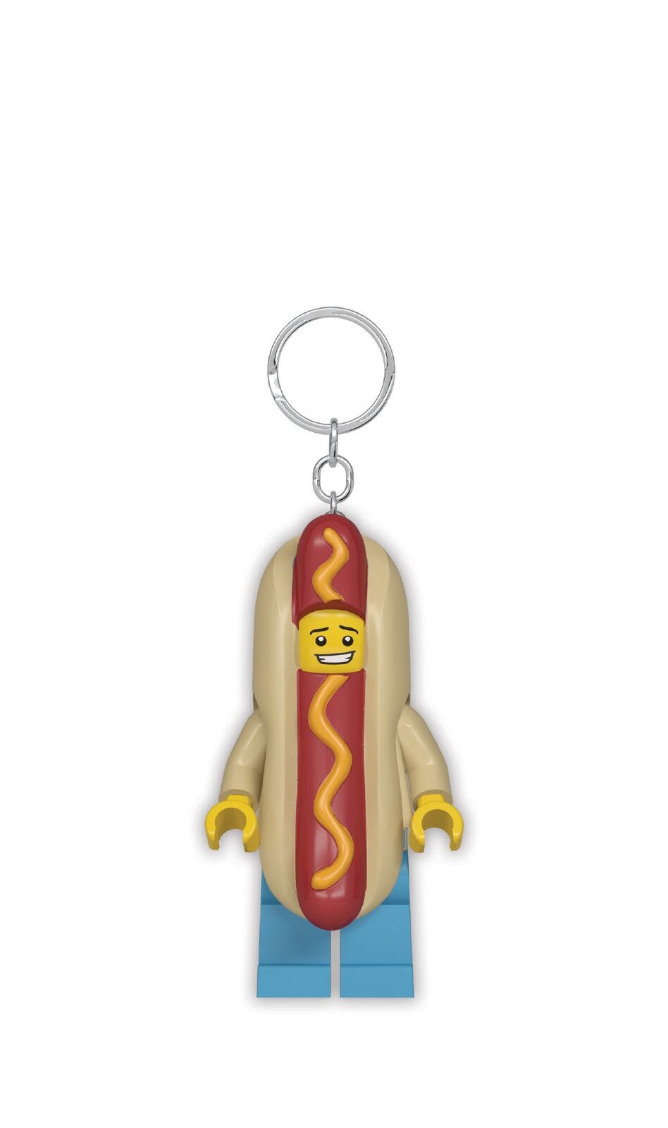 Image of Mann im Hotdog-Kostüm – Schlüsselanhänger mit Licht
