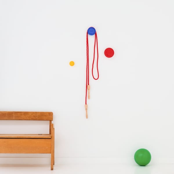 Red, Blue and Yellow Wall Hanger Set - Image 4