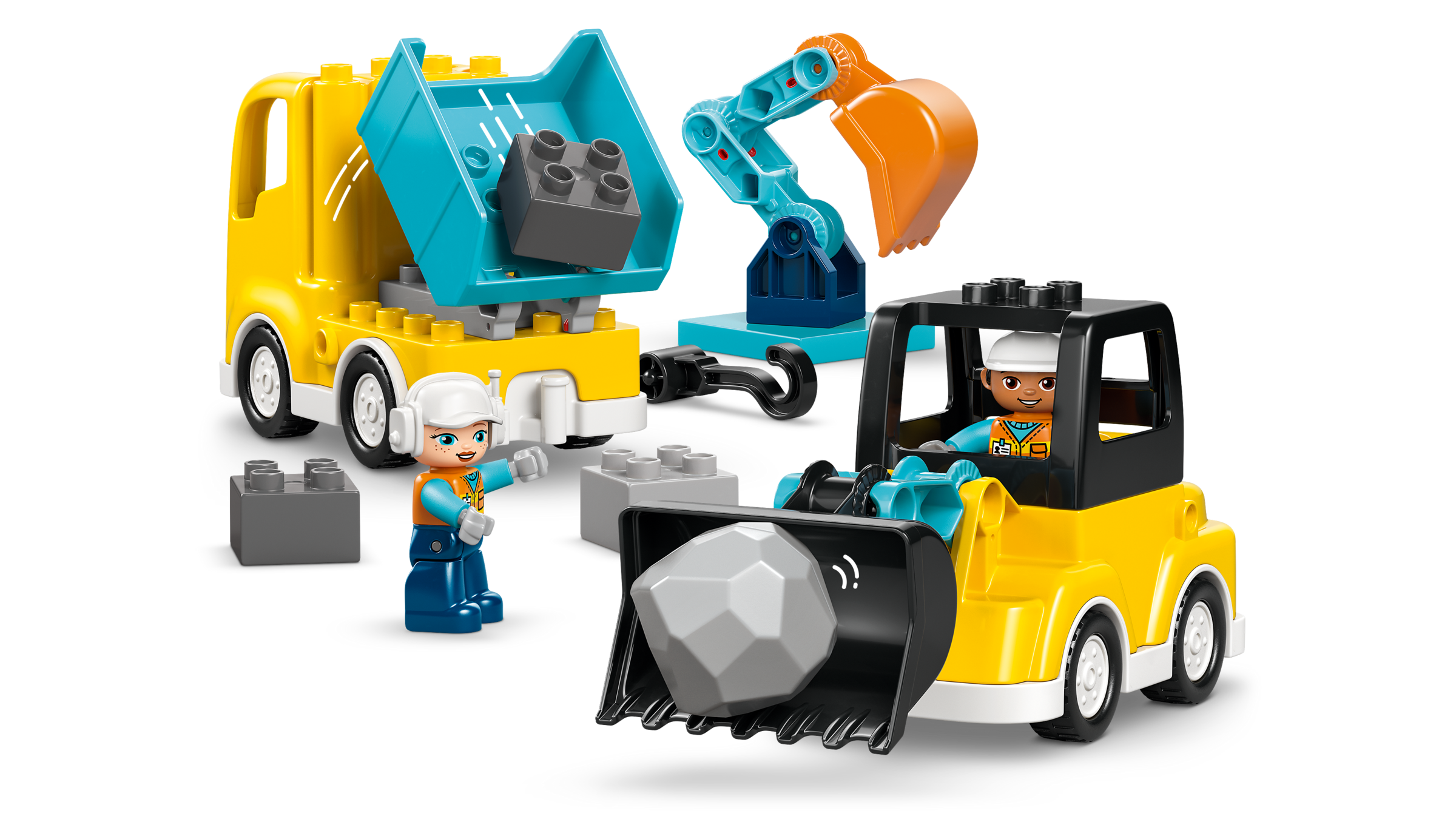 3 in 1 Construction Vehicles - Image 4