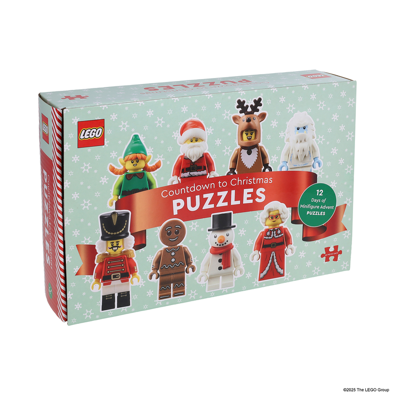 Countdown to Christmas Puzzles: 12 Days of Minifigure Advent Puzzles