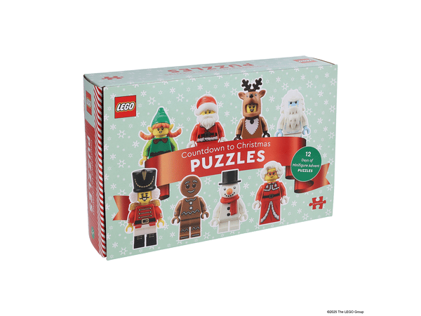LEGO 5009894 Compte à rebours avant Noël : 12 jours de puzzles avec des minifigurines pour l’Avent — visuel 2 sur 3