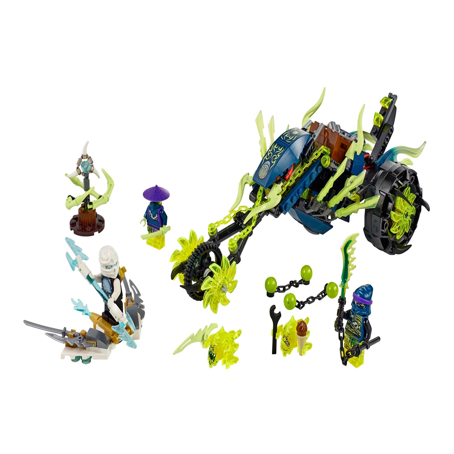 Layouten Dinkarville forslag Chain Cycle Ambush 70730 | NINJAGO® | Buy online at the Official LEGO® Shop  US