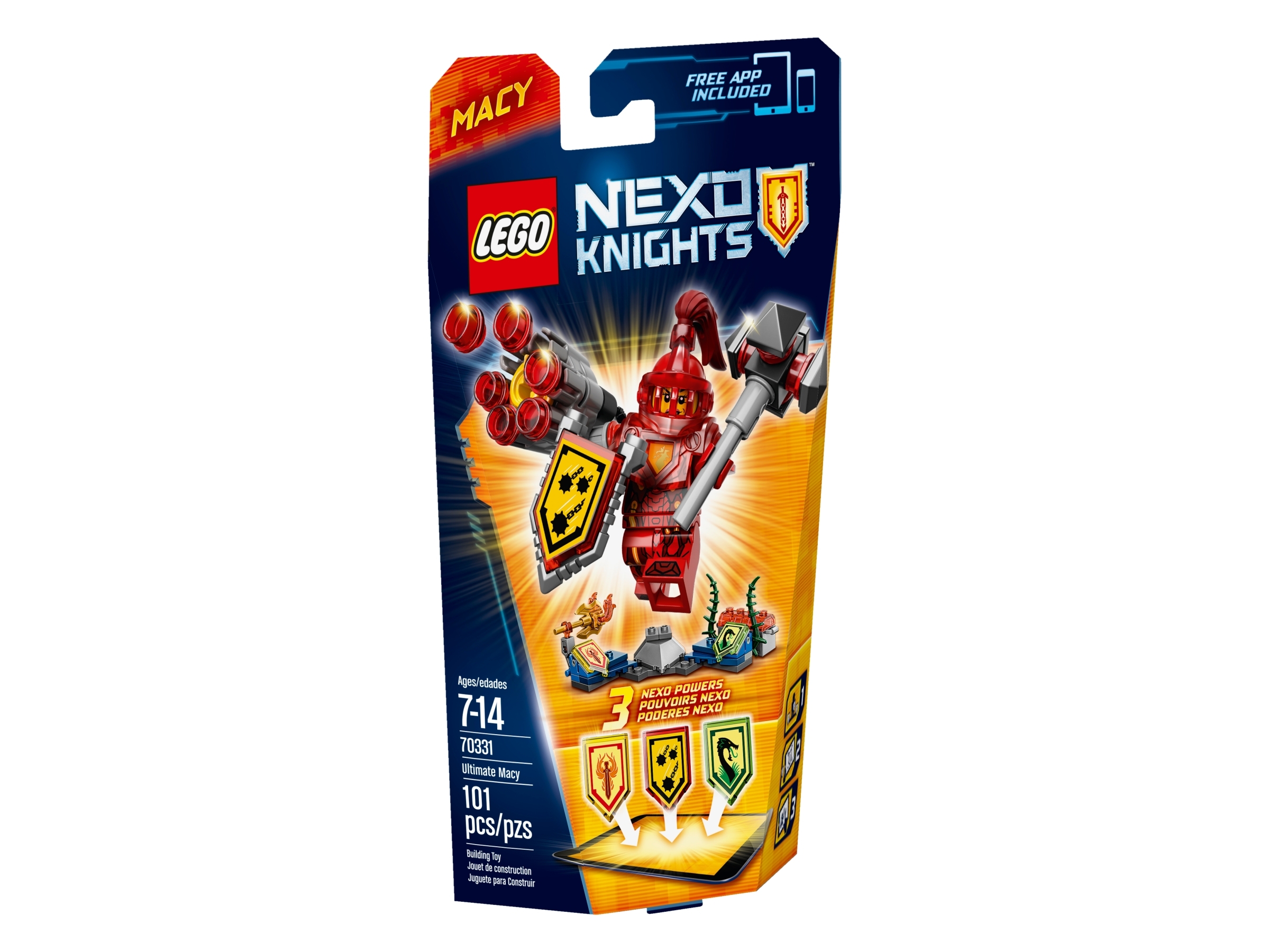 Lego Nexo Knights LE 5 Ultimative Macy Limitierte Auflage Trading Card Game 