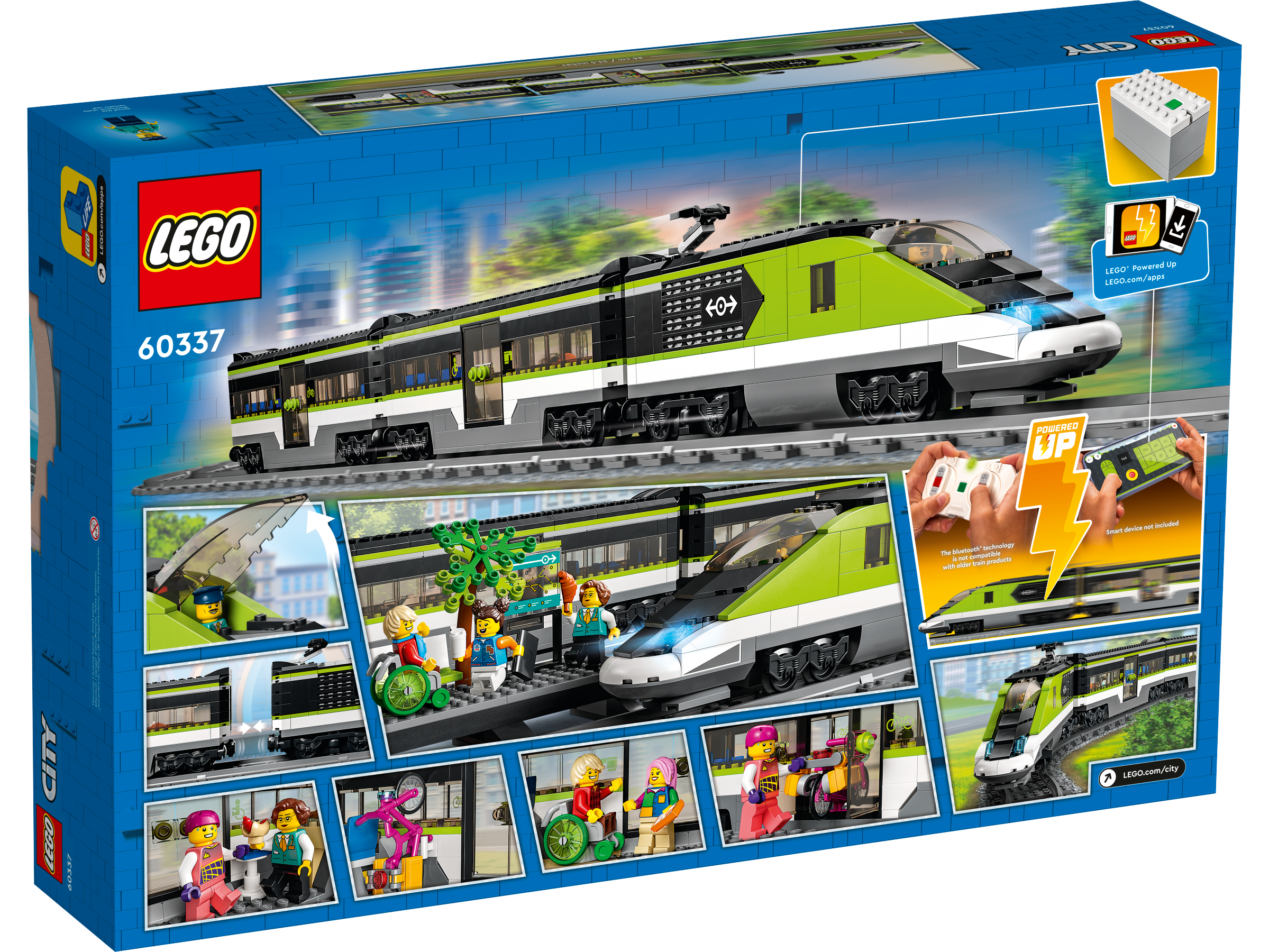 kruising Onafhankelijk chaos Express Passenger Train 60337 | City | Buy online at the Official LEGO®  Shop US