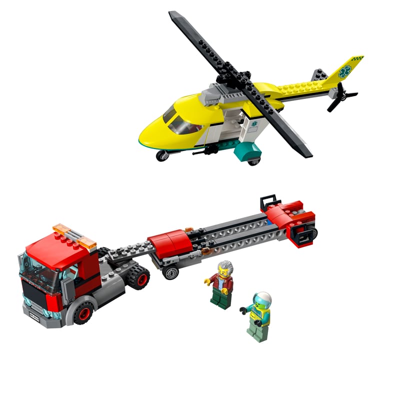 Lego Shuttle Rescue Rescue Helicopter Transport 60343 | City | Buy online at the Official ...