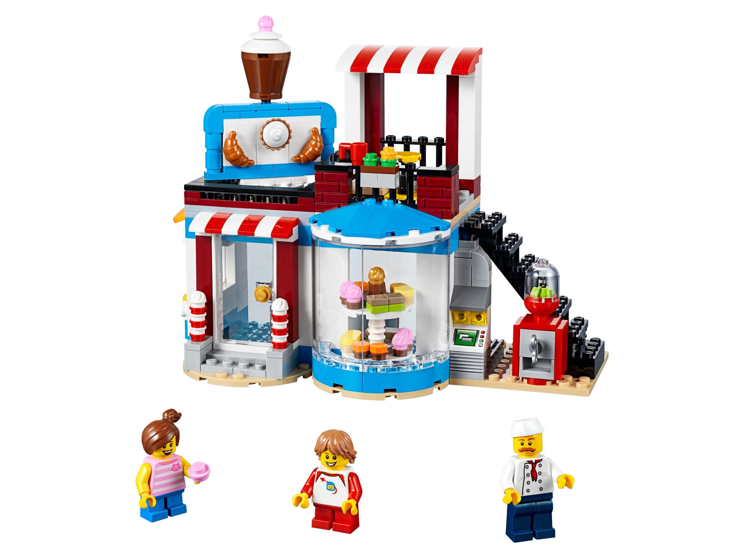 ケーキショップ モジュール式 31077 クリエイター3in1 Lego Com Jp