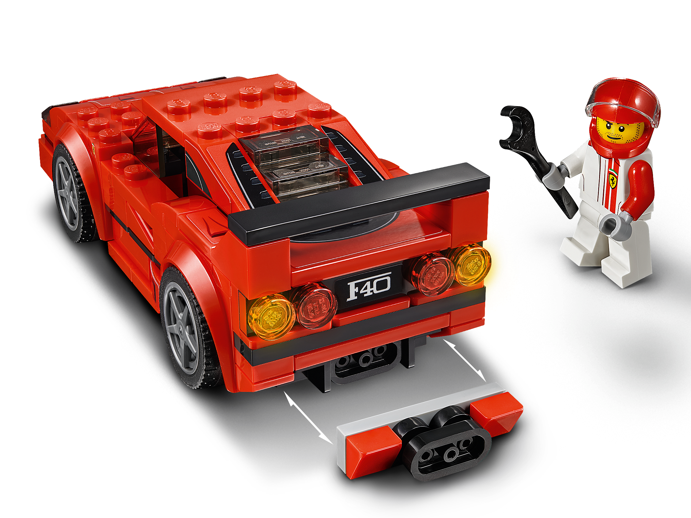 for sale online 75890 LEGO Ferrari F40 Competizione Speed Champions 