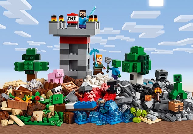 LEGO Minecraft: The Crafting Box 3.0 (21161) for sale online
