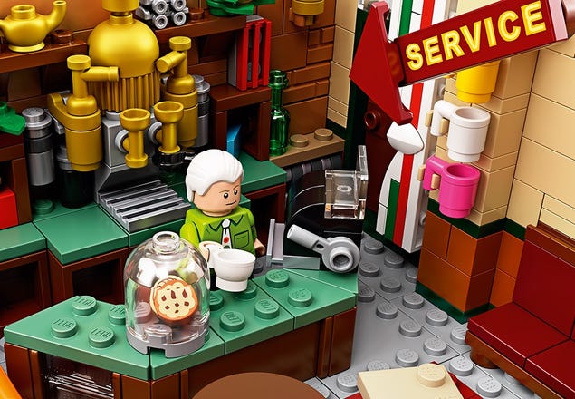 LEGO: Friends The Television Series, Central Perk. (Bag 6 timelapse) T, Lego