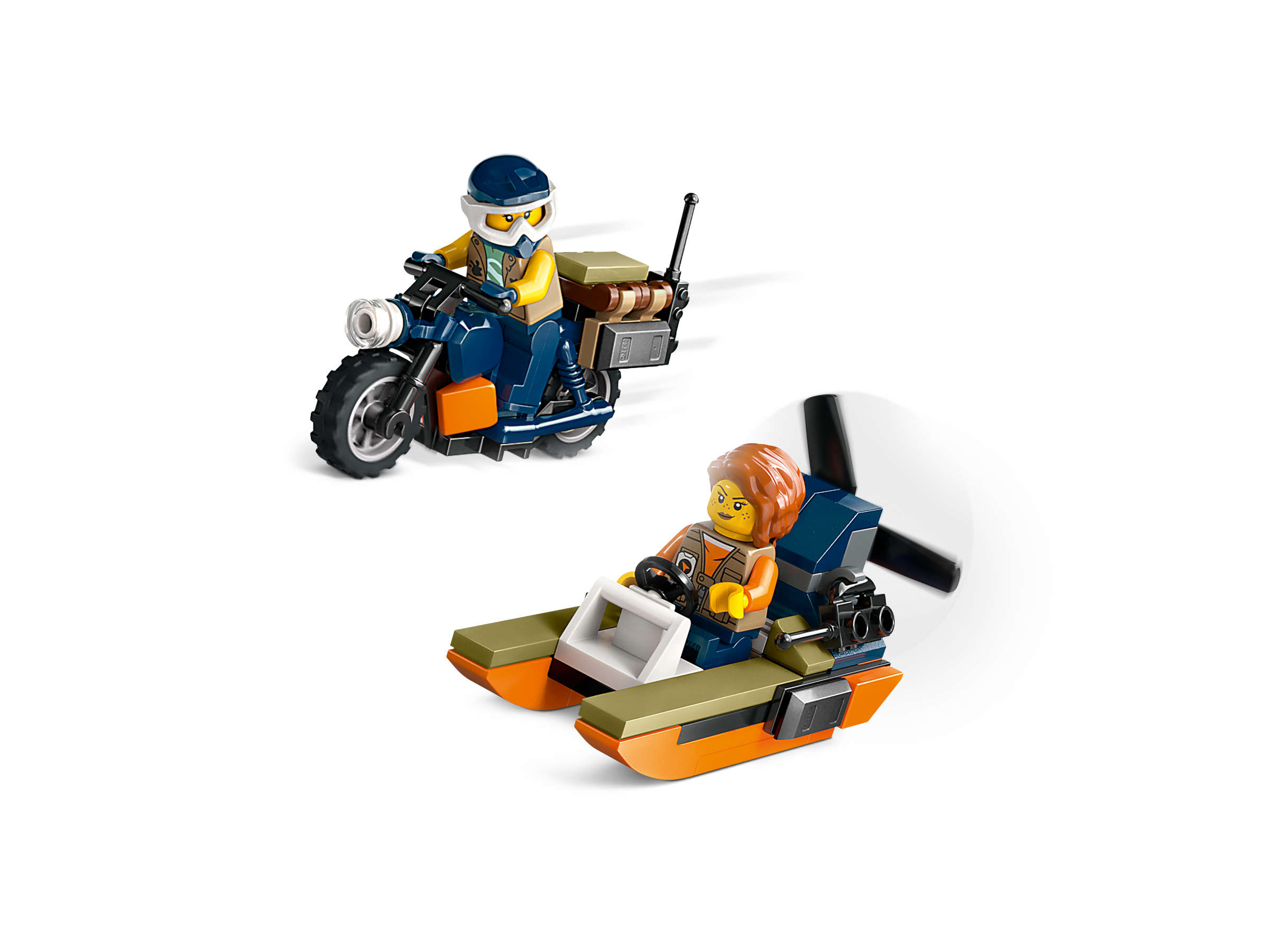 ジャングル探検 ベースキャンプのヘリコプター 60437 | シティ |レゴ