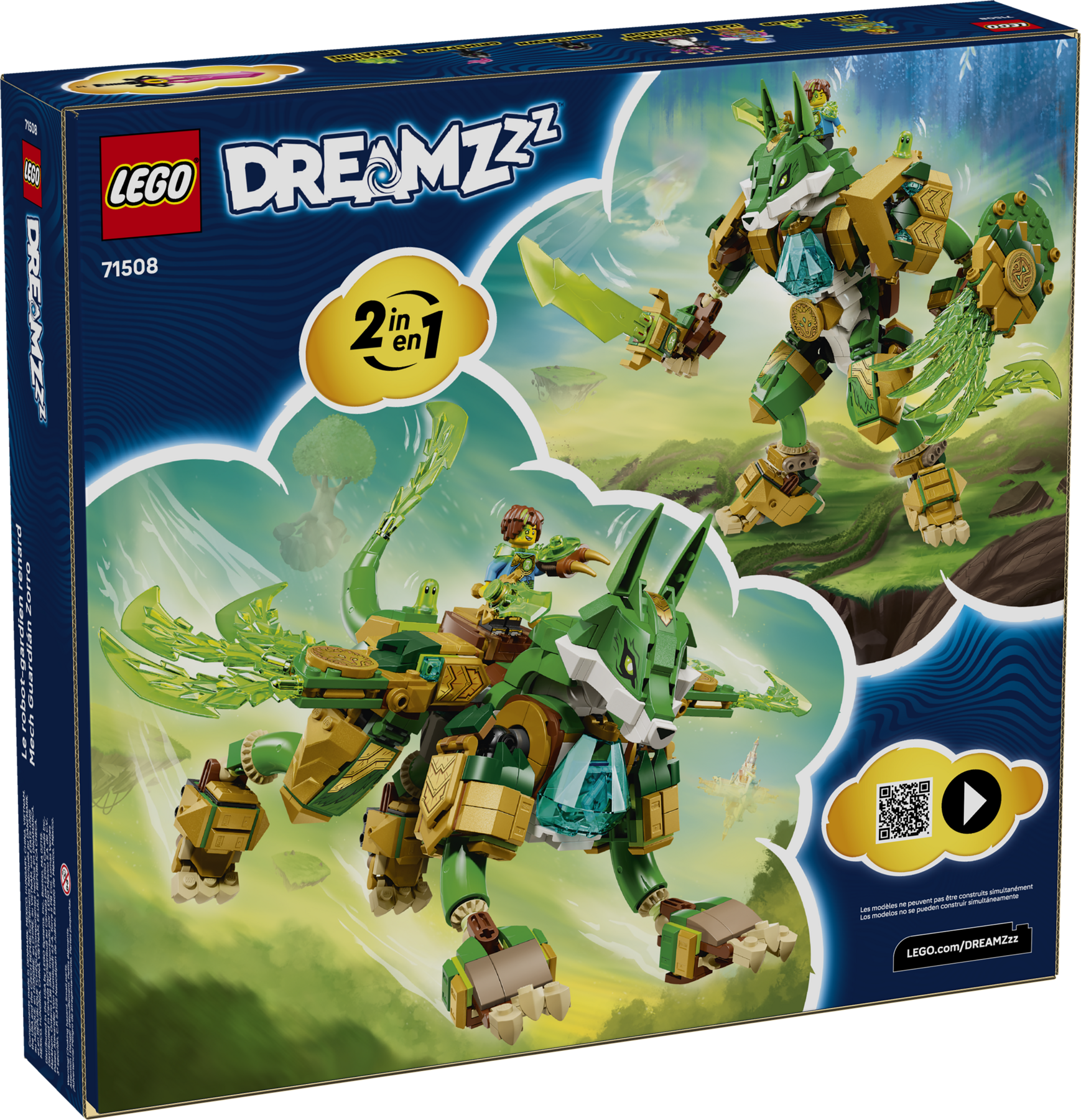 パ*チ様 ザウルスセット　Ｅ Fox Guardian Mech 71508 | LEGO® DREAMZzz™ | Buy online at the