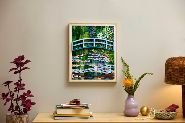 LEGO 31220 Claude Monet : le bassin aux nymphéas, harmonie verte — visuel 3 sur 8