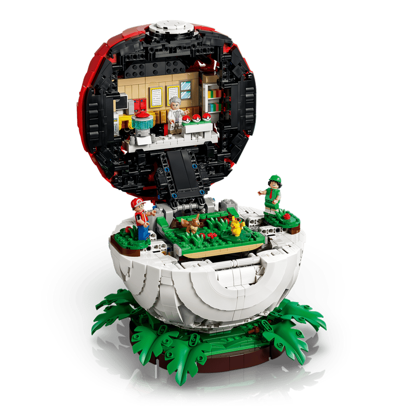LEGO Pokémon Iconic Trainer Moments Poké Ball - tampilan samping