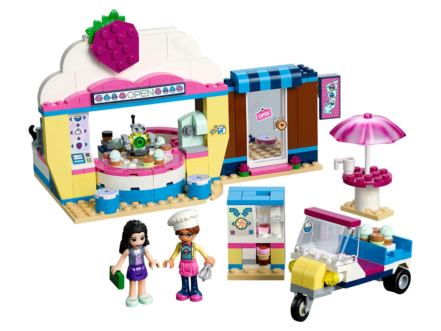 Mediterranean Sea minus swan Olivia's Cupcake Café 41366 | Friends | Buy online at the Official LEGO®  Shop GB