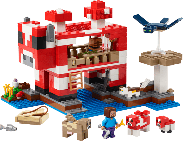 LEGO 21270 The Mooshroom House, official product image