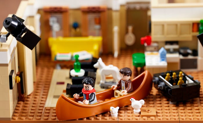 Lego : les appartements mythiques de la série Friends sont désormais  disponibles