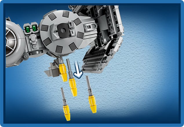 Ubevæbnet manipulere balkon TIE Bomber™ 75347 | Star Wars™ | Buy online at the Official LEGO® Shop US
