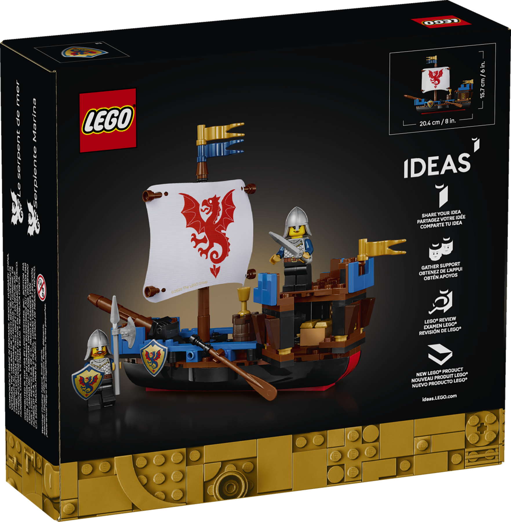 Sea Serpent 40912 | Ideas | Buy online at the Official LEGO® Shop US