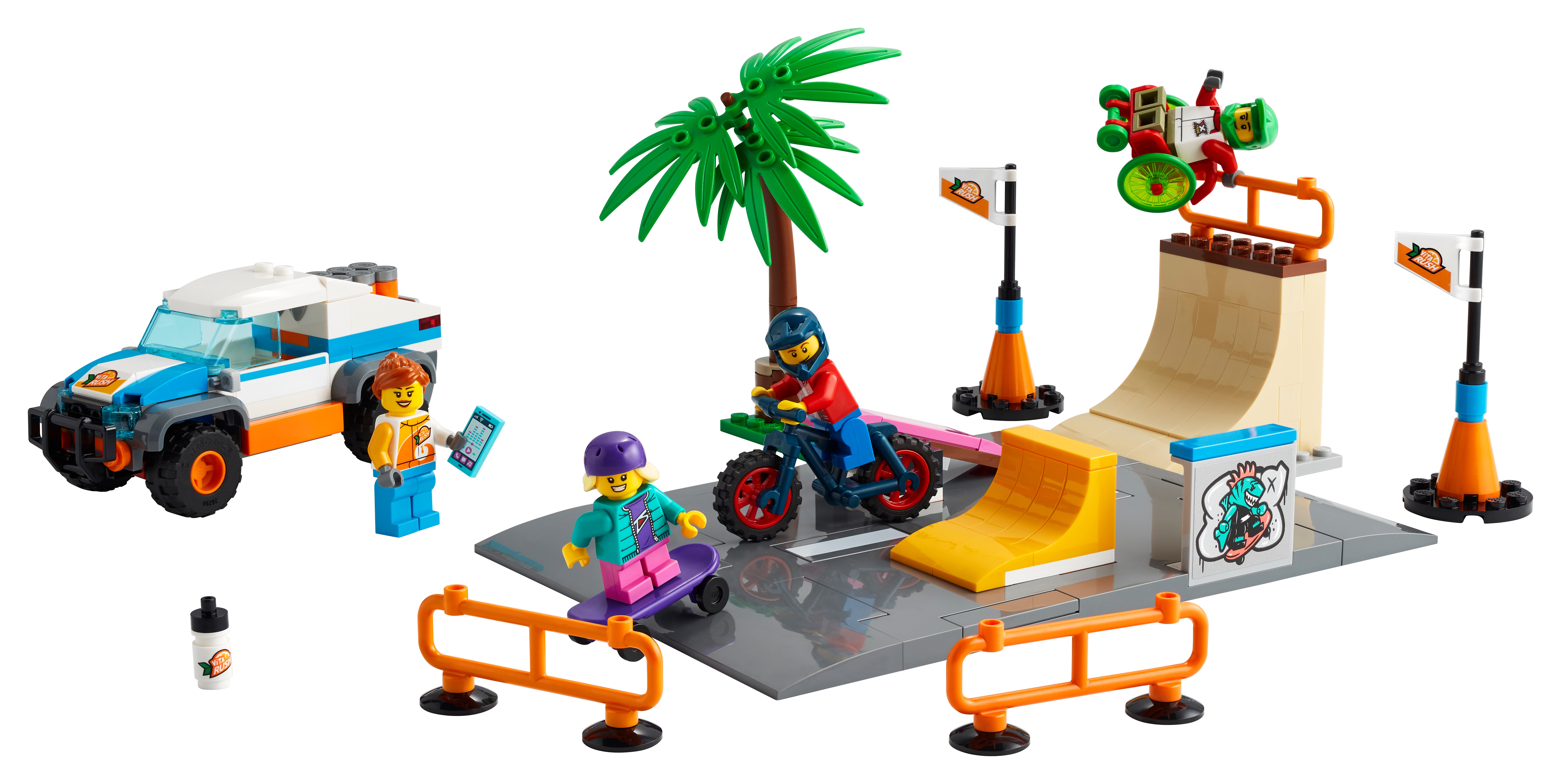 Skate Park 60290 | City | Buy online at the Official LEGO® Shop US