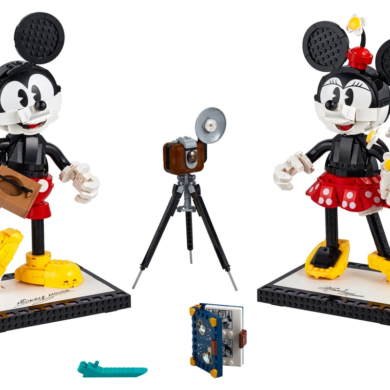 Mickey Mouse Minnie Mouse Buildable Characters - Main Image