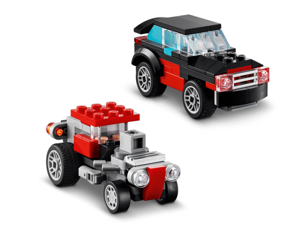 LEGO 31146 Le camion remorque avec hélicoptère — visuel 6 sur 8