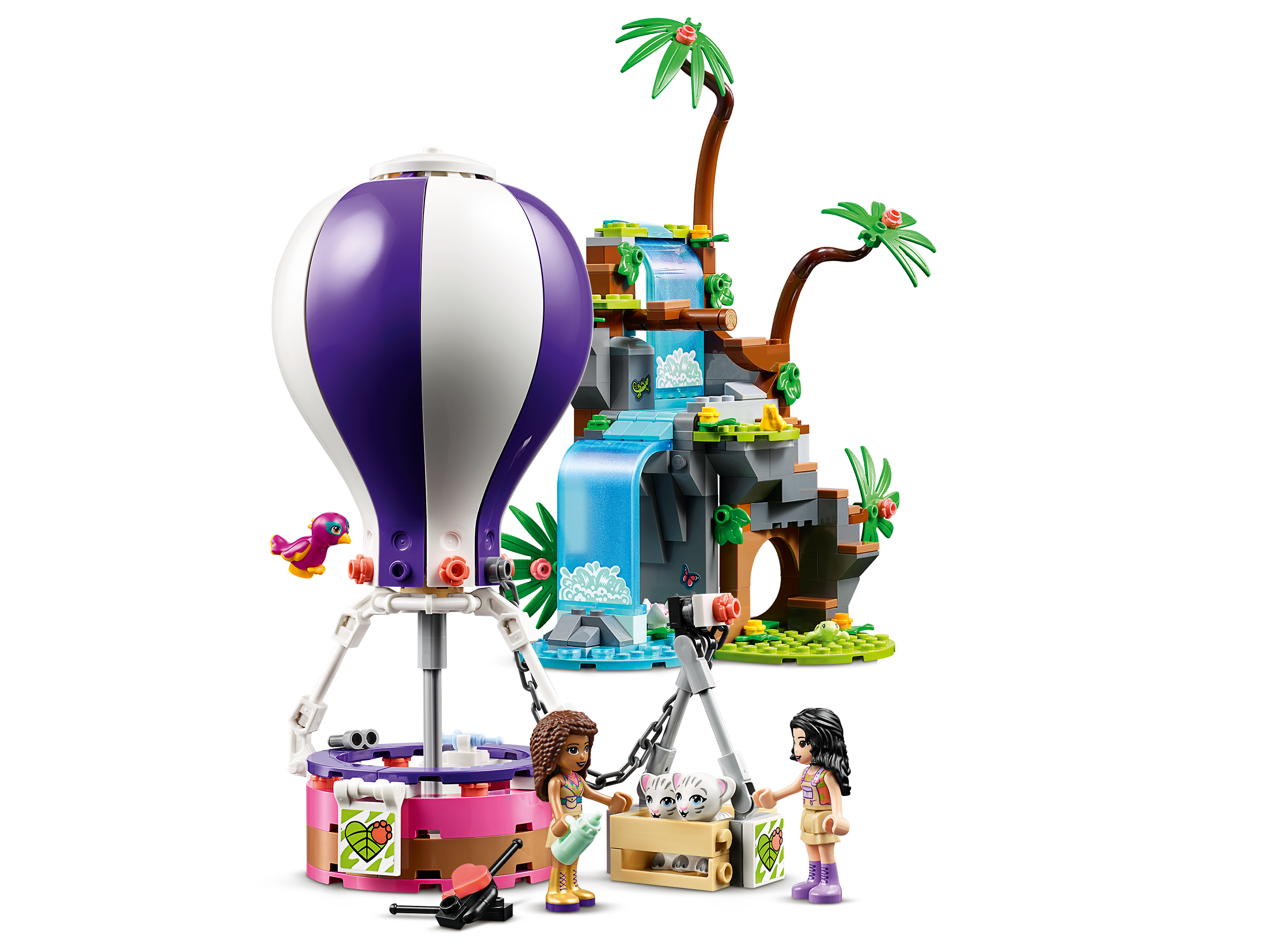 Tiger Hot Air Balloon Jungle Rescue 41423 | Friends | Buy online