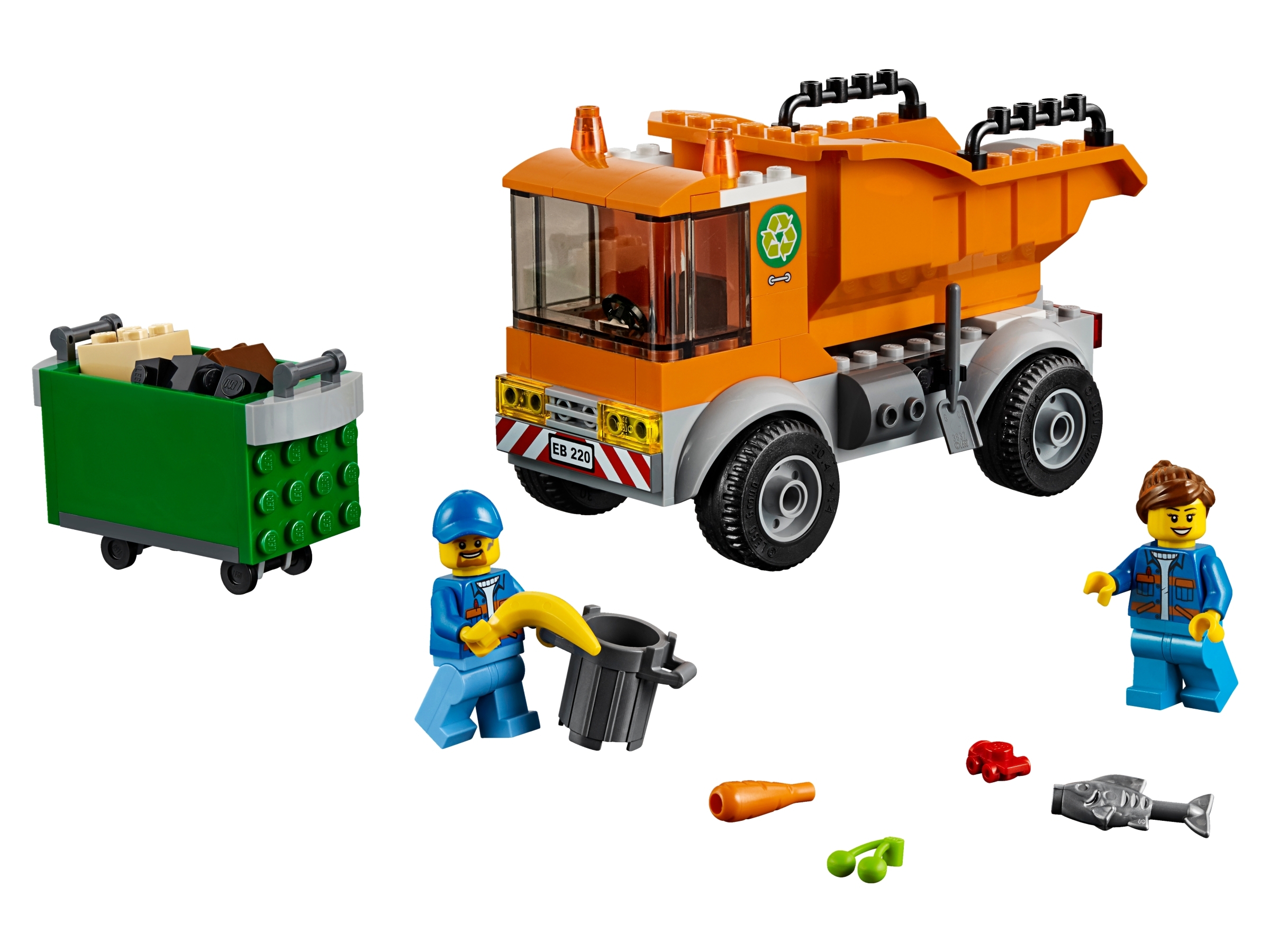 lego city camion poubelle