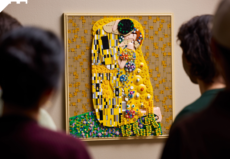 Recreate Gustav Klimt's Golden Masterpiece | Official LEGO® Shop US