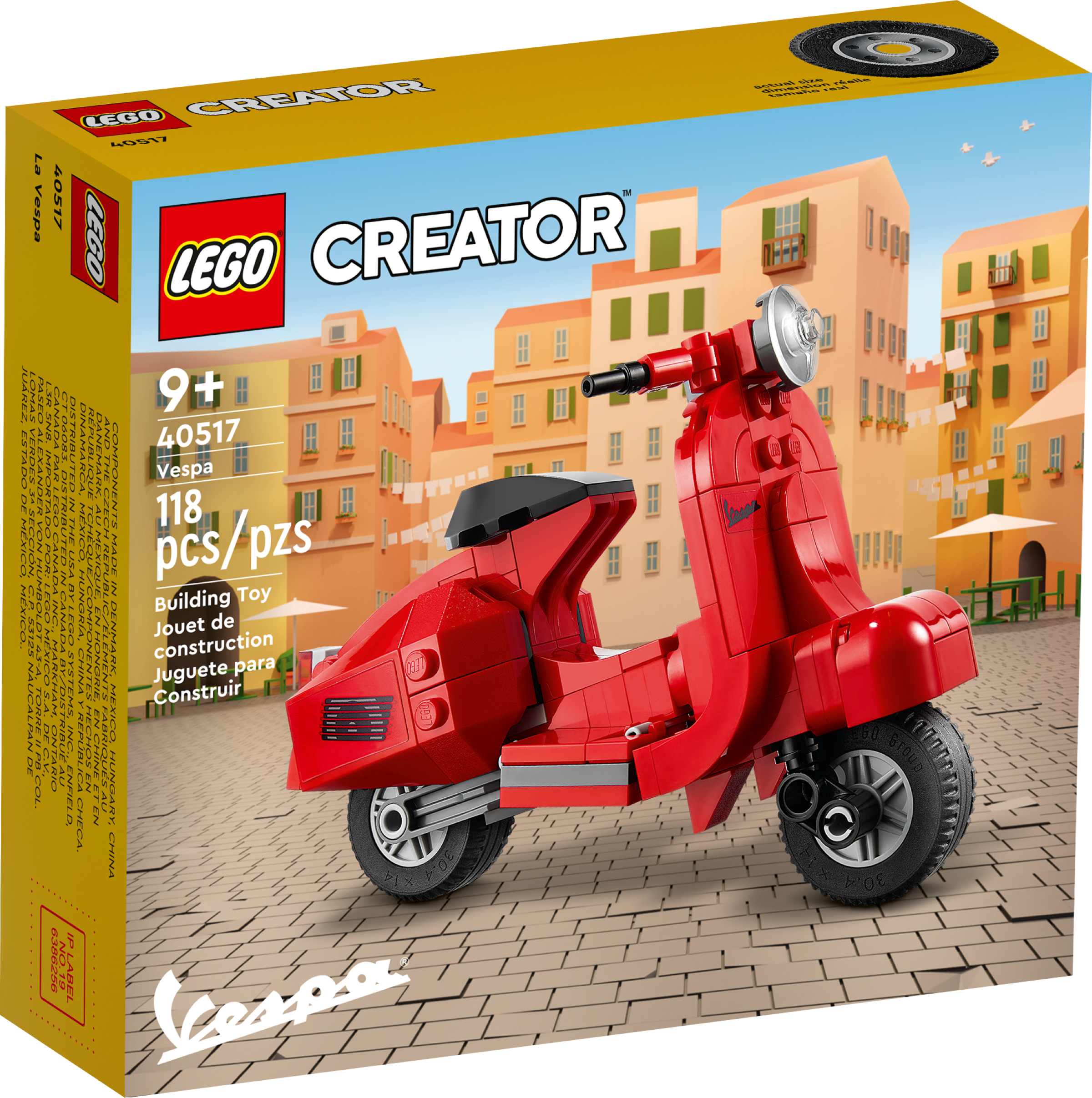 Vespa 40517 | Creator Expert | Buy online at the Official LEGO
