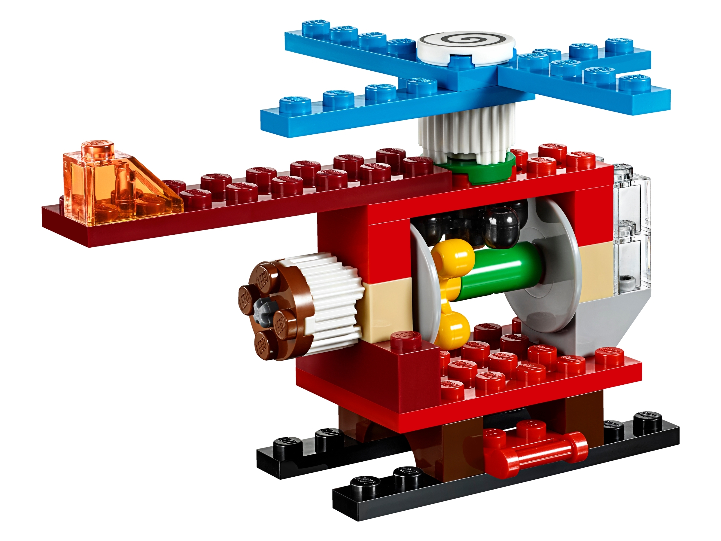 LEGO Classic 10712 Bausteine-Set Fun Functions Zahnräder Achsen 244 Teile