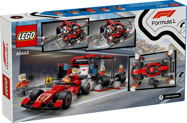 F1® Pit Stop & Pit Crew with Ferrari Car - Image 13