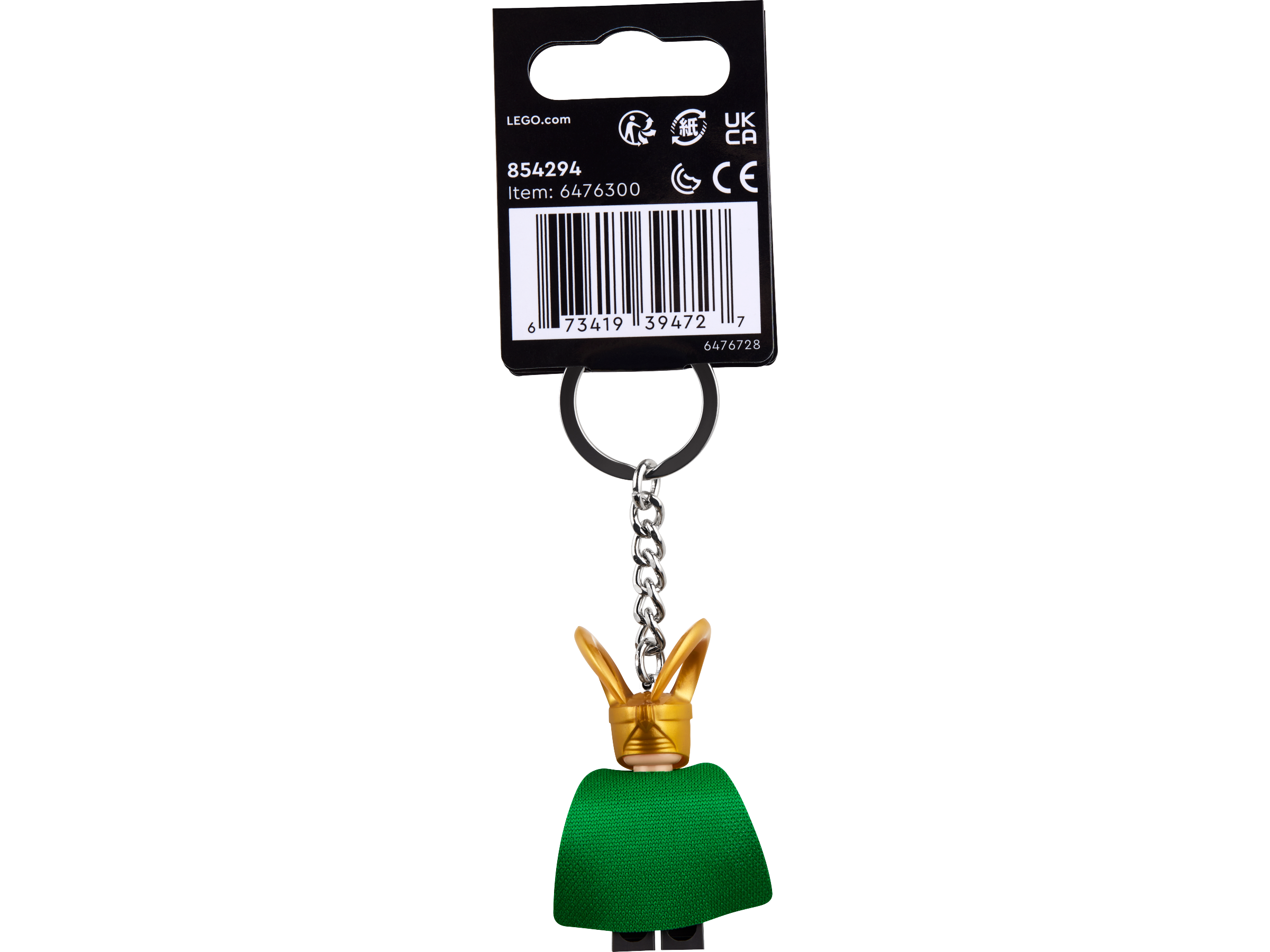 Loki Key Chain 854294 | Marvel | Buy online at the Official LEGO