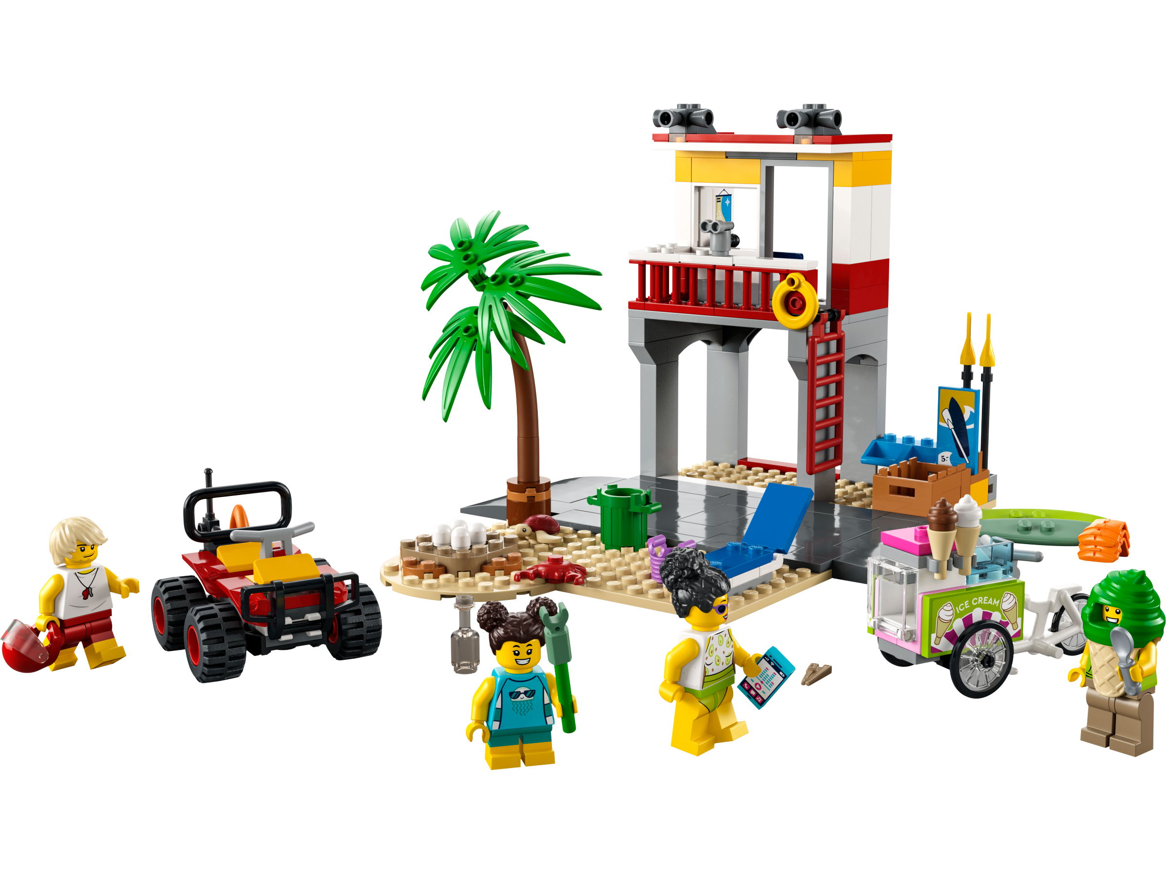 Luftfart Tåget foredrag Beach Lifeguard Station 60328 | City | Buy online at the Official LEGO®  Shop US