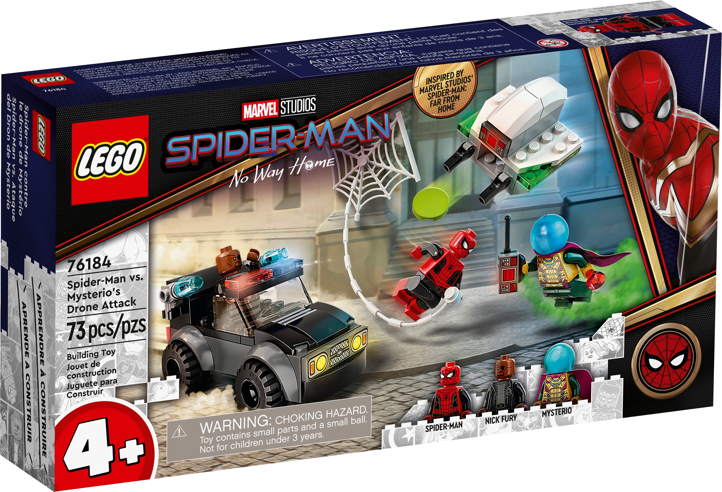 Spider-Man vs. Ataque del Dron de Mysterio 76184 | Spider-Man | Oficial  LEGO® Shop ES
