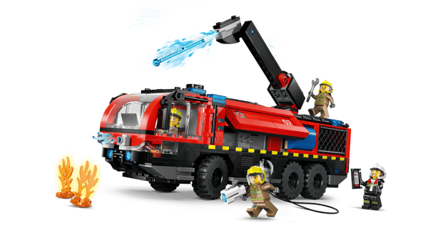 LEGO 60499 Le camion de pompiers de l'aéroport — visuel 8 sur 8