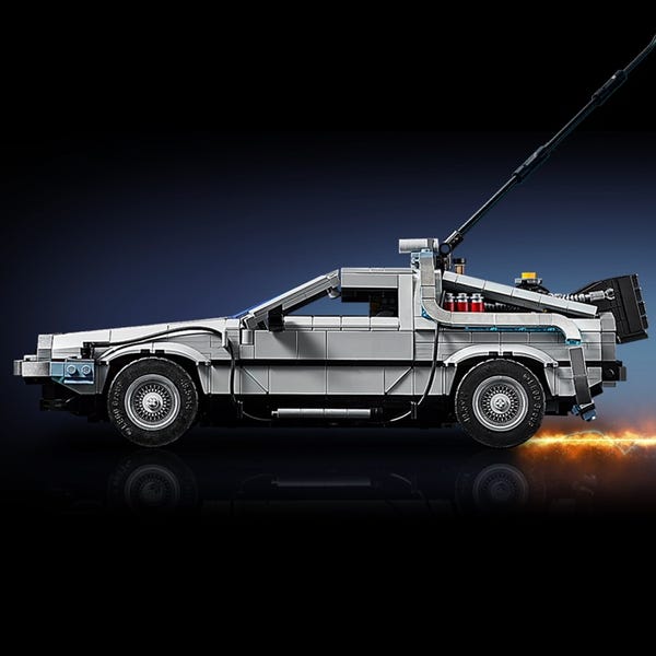 LEGO Creator Expert Back to the Future Delorean Car Set 10300