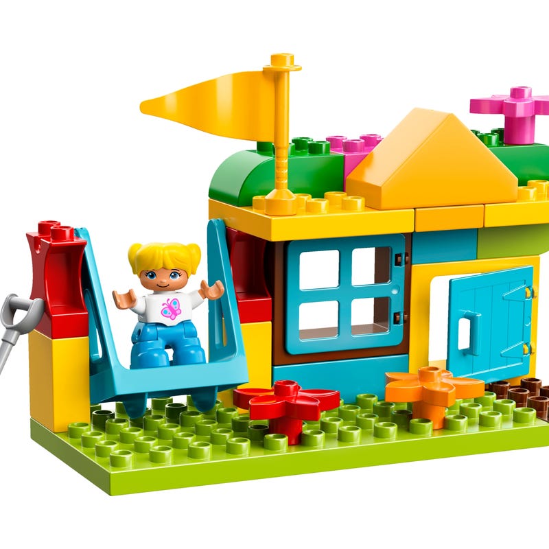 Large Playground Brick Box 10864 DUPLO® Buy online at the