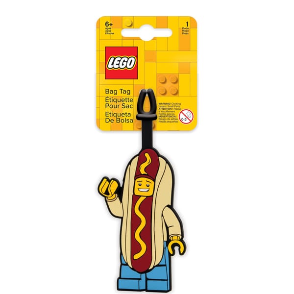 Hot Dog Guy Bag Tag - Image 3